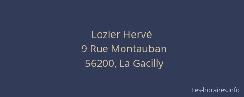 Lozier Hervé