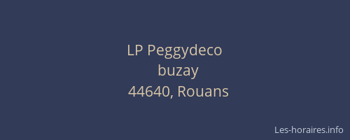 LP Peggydeco