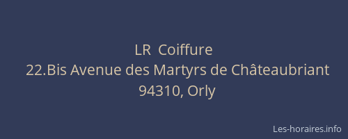 LR  Coiffure