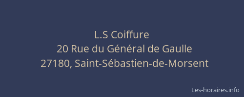 L.S Coiffure