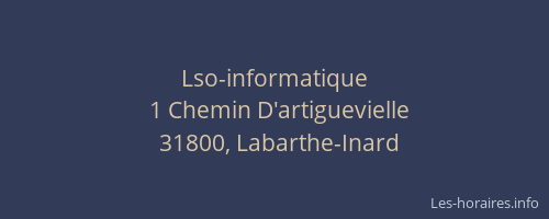 Lso-informatique
