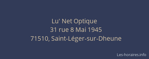 Lu' Net Optique