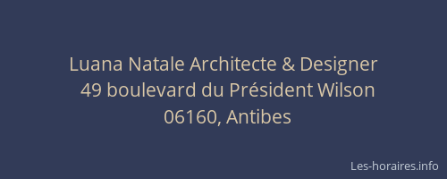 Luana Natale Architecte & Designer