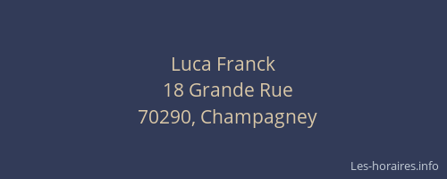 Luca Franck