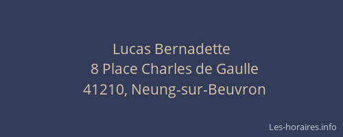 Lucas Bernadette