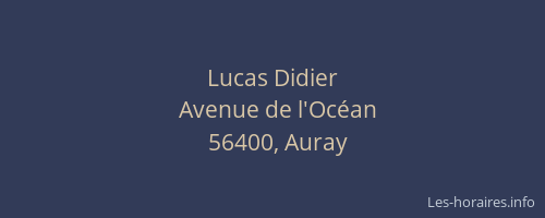 Lucas Didier