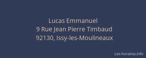 Lucas Emmanuel