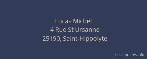 Lucas Michel