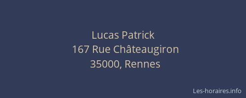 Lucas Patrick