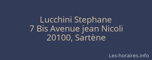 Lucchini Stephane