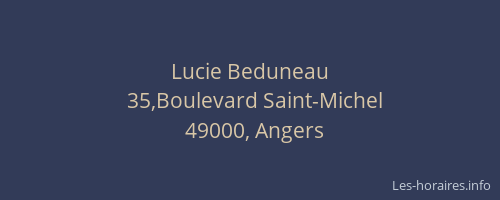 Lucie Beduneau