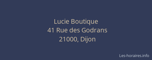 Lucie Boutique