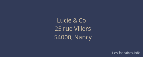 Lucie & Co