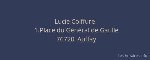 Lucie Coiffure