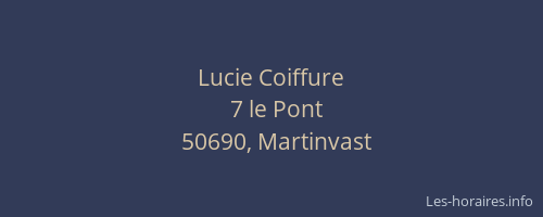 Lucie Coiffure