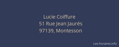 Lucie Coiffure