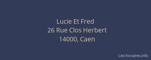 Lucie Et Fred