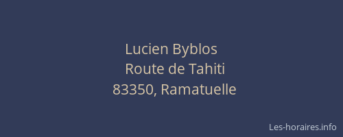 Lucien Byblos