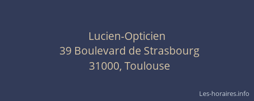 Lucien-Opticien