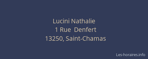 Lucini Nathalie