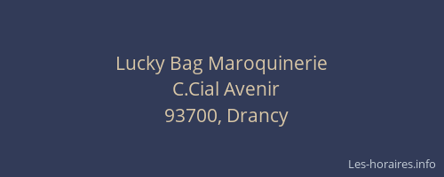 Lucky Bag Maroquinerie