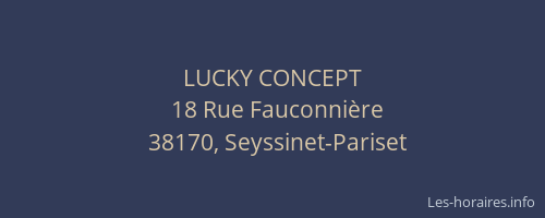 LUCKY CONCEPT