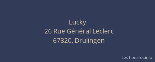 Lucky