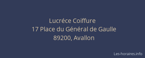 Lucréce Coiffure
