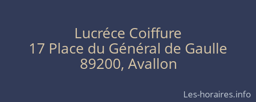 Lucréce Coiffure