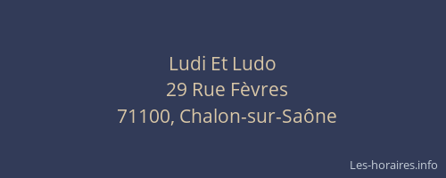 Ludi Et Ludo