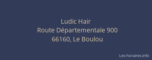 Ludic Hair