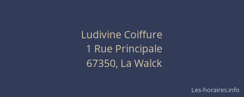 Ludivine Coiffure