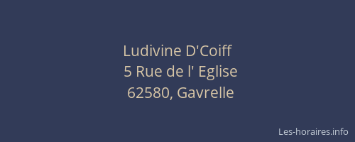 Ludivine D'Coiff