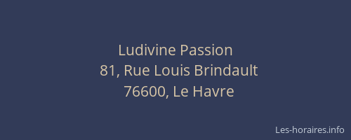 Ludivine Passion