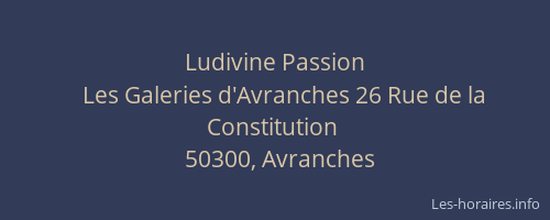 Ludivine Passion