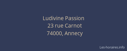 Ludivine Passion