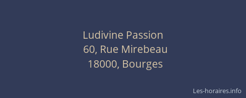 Ludivine Passion