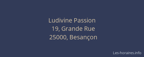 Ludivine Passion