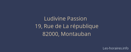Ludivine Passion