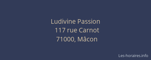 Ludivine Passion