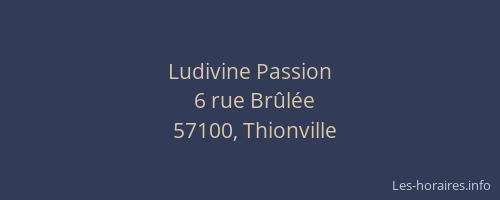 Ludivine Passion