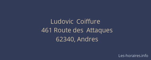 Ludovic  Coiffure