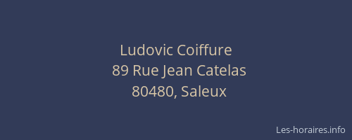 Ludovic Coiffure