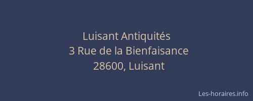 Luisant Antiquit&eacute;s