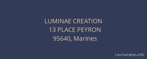 LUMINAE CREATION