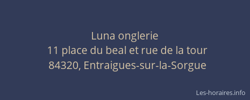 Luna onglerie