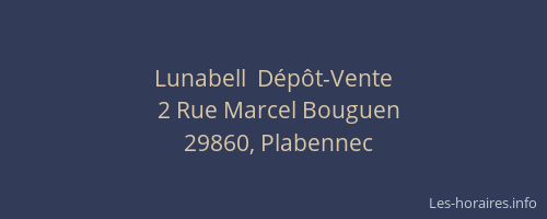 Lunabell  Dépôt-Vente