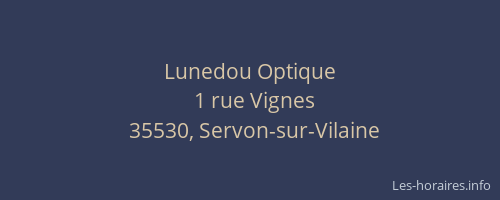 Lunedou Optique