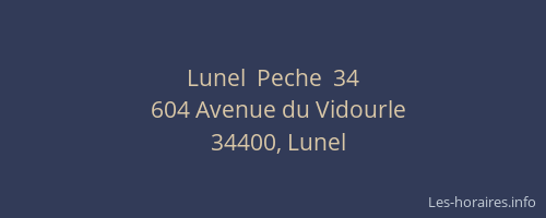 Lunel  Peche  34