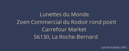 Lunettes du Monde